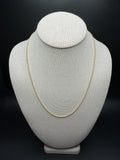 20" 14K Yellow Gold Bismark 2mm 4.1g