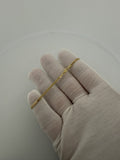 7.5" 2.5mm solid 10K yellow gold Cuban link bracelet, 3.2g – Ott Family Jewelry (2)