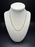 16" 14k Yellow Gold Cuban 1.75mm 4.3g (#2)