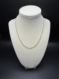 16" 2mm 14K yellow gold rope chain, 6.1g – Ott Family Jewelry (2)