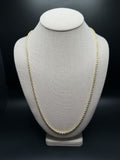 26" 14k Yellow Gold Rope 3mm 20.1g