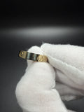 Size 10 5mm 14K yellow gold love style band ring, 3.5g – Ott Family Jewelry (2)