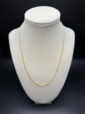 18" 14K Yellow Gold Franco 1.5mm 3.93g