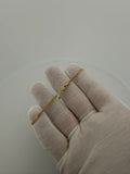 7.5" 2.5mm solid 14K yellow gold Cuban link bracelet, 3.6g – Ott Family Jewelry (2)