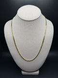 22" 4mm 10K yellow gold Cuban chain, 22.56g (pre-owned) – Ott Family Jewelry (2)