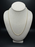 22" 2.5mm 14K yellow gold rope chain, 10.7g – Ott Family Jewelry (2)