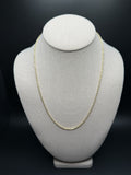 20" 2mm 14K yellow gold rope chain, 7.55g – Ott Family Jewelry (2)