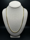 24" 10K Yellow Gold Cuban Chain 5mm 41.59g