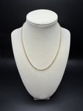 16" 2.5mm 14K yellow gold rope chain, 7.62g – Ott Family Jewelry (2)