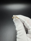 Size 7 10k Yellow Gold 1/4ctw VS/VVS Lab Diamond Fashion Ring 2.5g