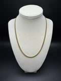 18" 14k Yellow Gold Cuban 4mm 22.65g