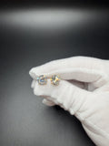 6ctw IGI certified lab diamond stud earrings, E-G VS2+, 14K yellow gold, push backs – Ott Family Jewelry (1)