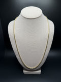 26" 14K Yellow Gold Franco 3mm 35.45g