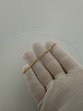 7" 2.5mm solid 10K yellow gold Cuban link bracelet, 3.0g – Ott Family Jewelry (2)