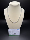 17" 14K Yellow Gold 5.18ctw E-F VS Lab Diamond Tennis EGL Certified – 2mm – 9.70g