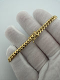 7.25" 14K Yellow Gold Cuban 5mm 16.2g