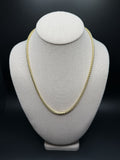 20" 14K Yellow Gold Franco 4mm 37.4g