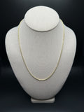 20" 14k Yellow Gold Rope 2.5mm 9.45g