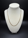 18" 14K Yellow Gold Curb 3mm 6.72g