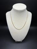 16" 1.75mm solid 10K yellow gold Cuban link chain, 4.15g – Ott Family Jewelry (2)