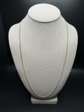 26" 1.75mm solid 10K yellow gold Cuban link chain, 6.6g – Ott Family Jewelry (2)