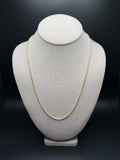22" 2.5mm 14K yellow gold rope chain, 10.73g – Ott Family Jewelry (2)