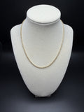 16" 14k Yellow Gold Rope 2.5mm 7.6g