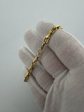 7.5" 14k Yellow Gold Herme$ Link 5mm 14.9g