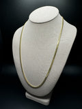 24" 14k Yellow Gold Cuban 4mm 30.0g