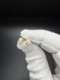6mm natural opal stud earrings, 14K yellow gold, 0.5g – Ott Family Jewelry (2)