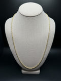 26" 10k Yellow Gold Rope 3mm 17.9g