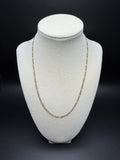 18" 14K Yellow Gold Figaro 2.5mm 4.42g