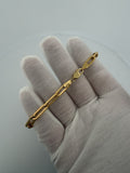 8" 14K Yellow Gold Paperclip 5.5mm 6.55g