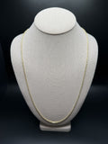 26" 10k Yellow Gold Rope 2.5mm 8.2g