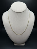 20" 14K Yellow Gold Curb 2.5mm 5.72g