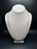 26" 10k Yellow Gold Cuban 3mm 15.6g