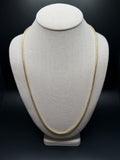 Pre-Owned 25" 14k Yellow Gold Franco 3mm 34.85g