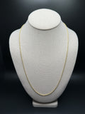 24" 14K Yellow Gold Rope 2mm 7.71g
