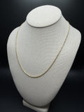 20" 14K Yellow Gold Rope 2mm 6.0g