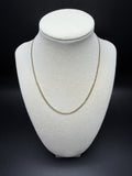 16" 14K Yellow Gold Curb 2.5mm 4.7g