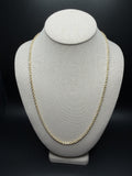 24" 3mm 14K yellow gold rope chain, 18.3g – Ott Family Jewelry (2)