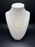 16" 14k Yellow Gold Franco 1mm 2.6g