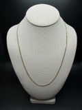 22" 14K Yellow Gold Curb 2.5mm 6.0g