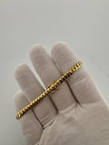 7.5" 10k Yellow Gold Cuban 5mm 14.2g