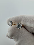 14k Yellow Gold 1.5ctw VS/VVS Lab Diamond Studs 1.0g
