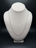 22" 14k White Gold Box 1.2mm 4.6g