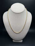 20" 4mm 14K yellow gold rope chain, 25.0g (pre-owned) – Ott Family Jewelry (2)