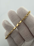 7.5" 14K Yellow Gold Rope 3.5mm 8.6g