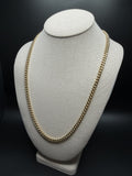 24" 14k Yellow Gold Cuban 6mm 13.7g