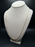 26" 10k Yellow Gold Rope 2.5mm 8.2g